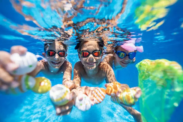 fun swimming pool games for family