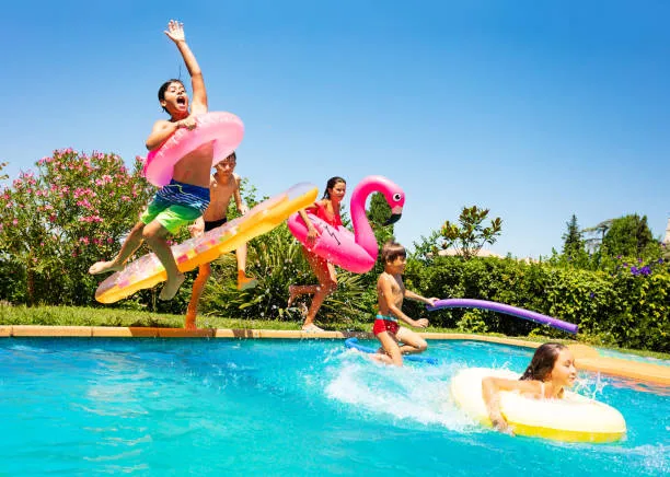 fun swimming pool games for family