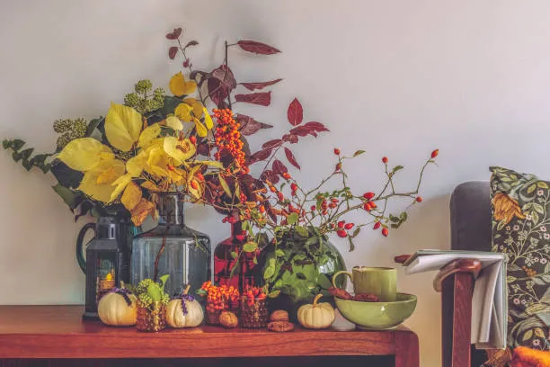 fall bedroom decor